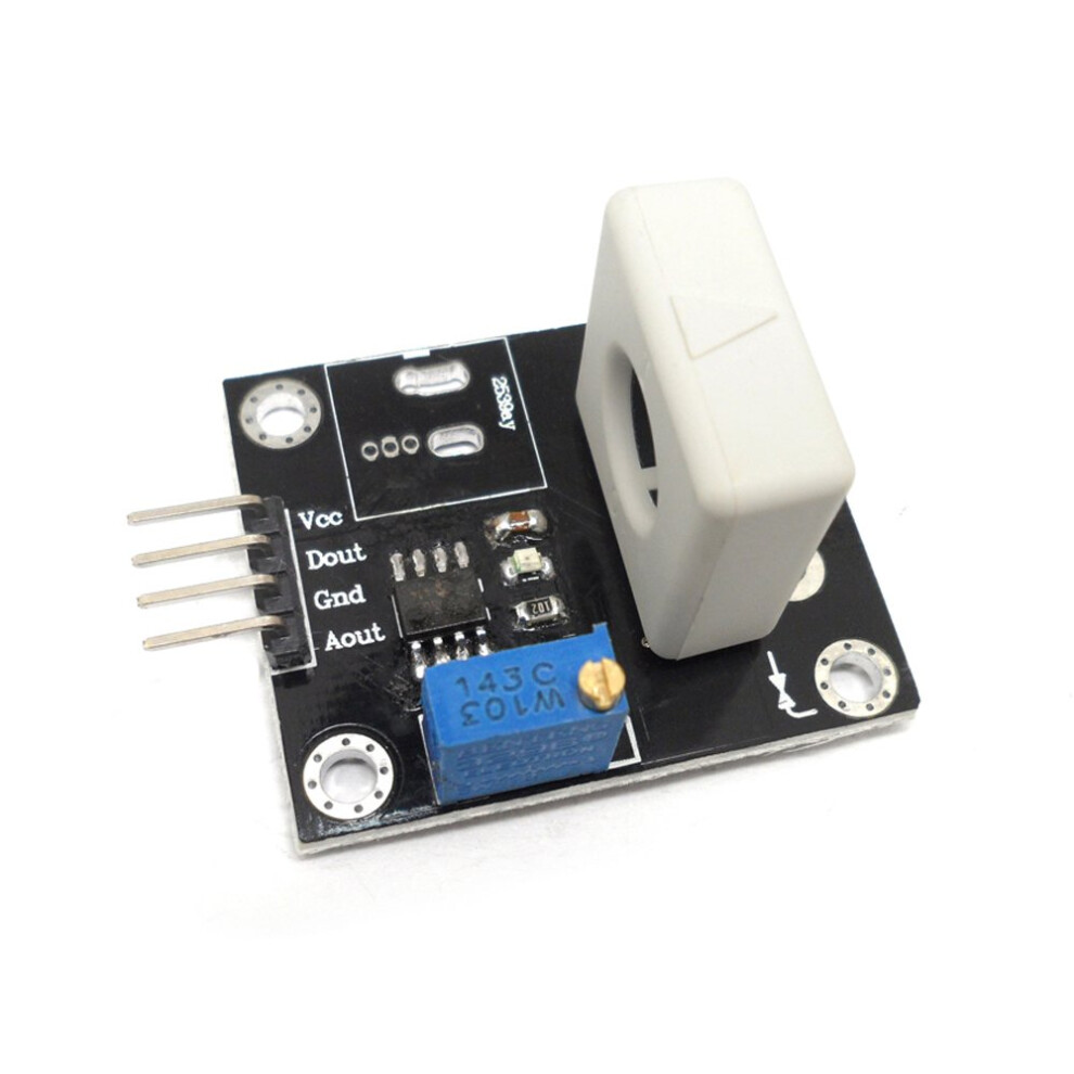 Wcs1500 Hall Effect Current Sensor Module 5V Linear Output For Realtime Current Detection 9187378371213