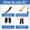 2 Pack Recurve Bow Stringer with AntiSlip Grip, Quick Stringing Tool for Recurve and Longbow 2