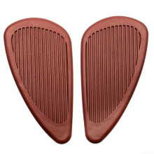 Motorcycle Tank Pad with AntiSlip Grip and Quick Install Protective Design Dark Brown