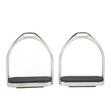 Stainless Steel English Saddle Stirrups, Lightweight Anti-Skid Horse Riding Stirrups, Equestrian Accessories for Riders