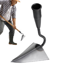 Hoe Gardening Tool Ergonomic Manual Weeding Hoe For Soil Preparation Lawn Care Flower Beds And Green Spaces 26.5 cm