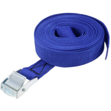 Cam Buckle Tie Down Strap 4.5m Heavy Duty Cargo Lashing with Adjustable Cam Lock, 250kg Capacity, Blue