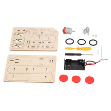 Elektrisches Holzgleitflugzeug DIY-Modell für Kinder Wissenschaftsexperimente