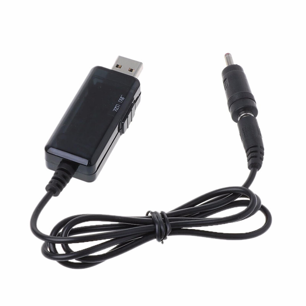 Usb Step Up Converter 5V To 9V 12V Dc Voltage Booster Cable With Led Display For Router 9347817448788