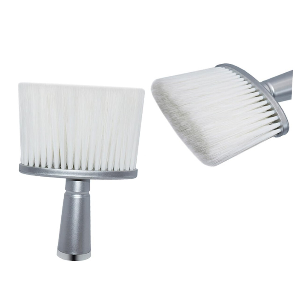 Barber Neck Duster Brush for Fast Hair Removal with Soft Nylon Bristles and Ergonomic Handle