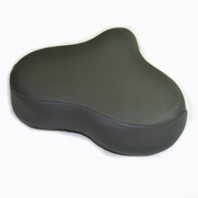 Exercise Bike Seat Cushion with AntiSlip Leather and Sponge Pad, Ergonomic Comfort, Fits 114mm 127mm
