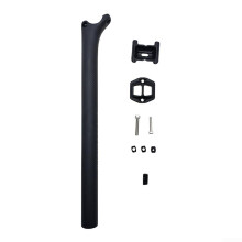 Ultralight Carbon Fiber Bike Seatpost 31.6mm 400mm Adjustable Saddle Angle for Road and MTB
