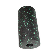 density Hollow Yoga Roller Column For Deep Tissue Massage Muscle Soreness Relief Balance Training Black And Green
