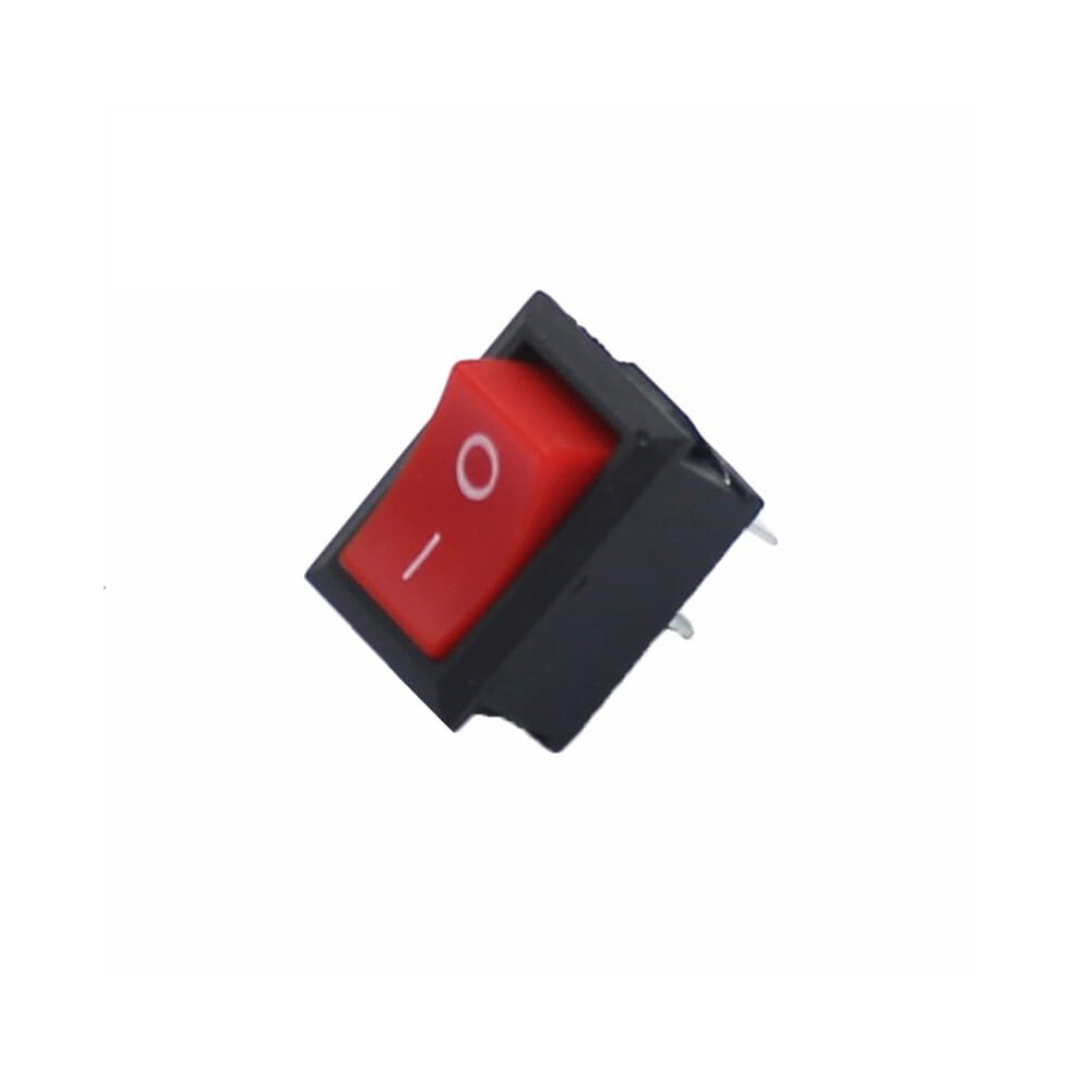 Rocker Switch 15X21mm Red Onoff 2Pin 6A 250V 10A 125V 100Pack 9347817537741