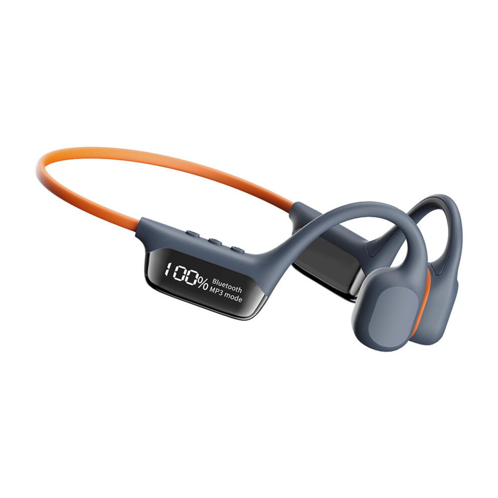 V2 Waterproof Bone Conduction Headphones Ip68, Bluetooth 5.4, 32Gb Builtin Mp3 Player, Swim Earphones 9187378373026