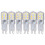 3W G9 Dimmable LED Bulbs 50000-Hour Life Span 6-Pack Natural Light 7