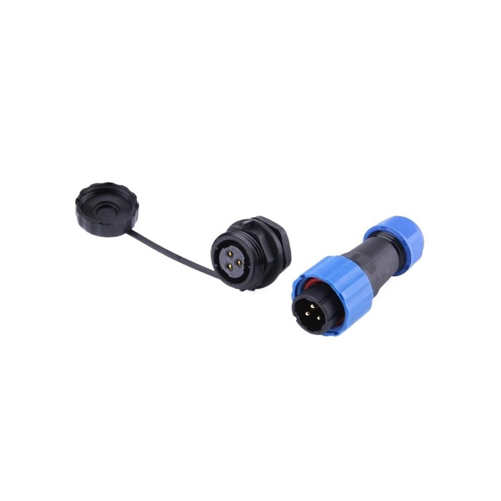 Sp16 Ip68 Waterproof Connector Male Female 7 Pin Panel Mount Electrical Cable Connector 9382693157058