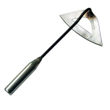 Hollow Hoe Iron Small Hoe Durable Edge Gardening Tool For Women Quick Weeding Yard Vegetable Beds