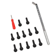 14 Pieces Tire Valve Stem Installer Kit for RVs, Bicycles, Electric Cars