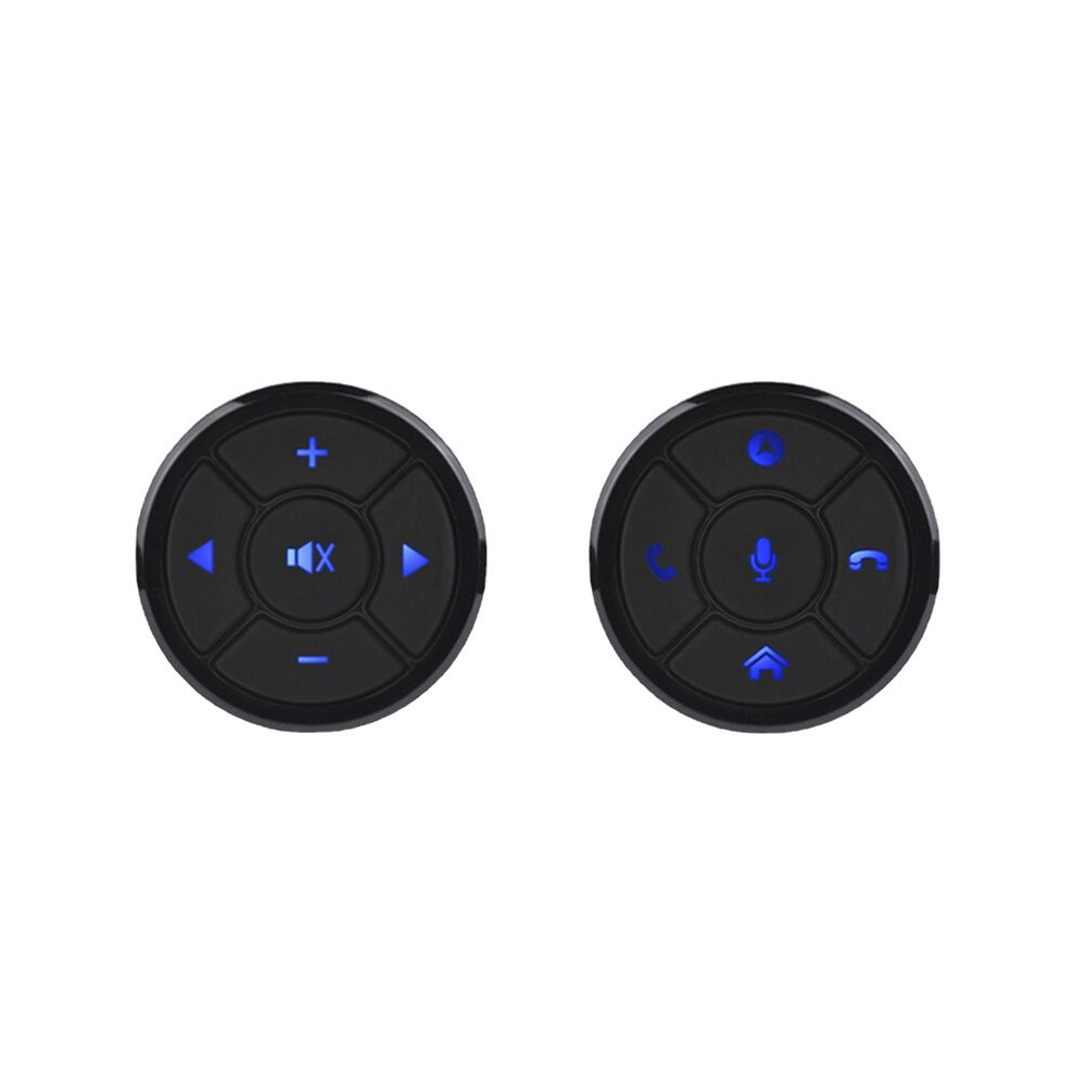 2Pcs Car Steering Wheel Control Key Wireless Remote Control Button For Car Navigation Dvd Steering Control 6031449055430
