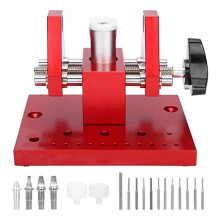 Watch Back Case Cover Opener, Watchmaker Repair Tool Set Watch Band Link Remover Justerare KlockinstäLlning Monteringsverktyg