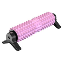 Pilates Roller Foam Ergonomic Portable Foam Roller For Legs Back Neck Yoga Gym Fitness Recovery Pink