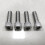 3-1/2 Inch Pullback Handlebar Risers & Top Clamp Kit for  Dyna Softail Fat Boy 9