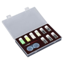 Polvere Fluorescente Luminosa per Orologio, Kit di Polvere Luminosa Facile da Miscelare per Orologiai per Lancette 'Orologio