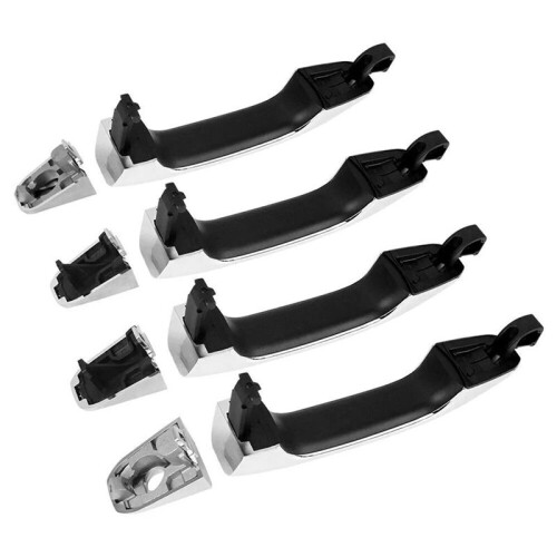 4PCS Chrome Exterior Door Handle for  Silverado 1500 2014-2017 NEW 2
