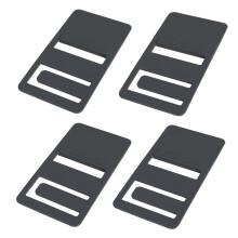 4-Pack 3850781026 RV Koelkast-Luchtingsapparaat Servicekit Compatibel met voor DM26XX DM28XX Koelkastdeur-Steunclips