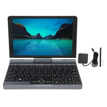 Mini computer touchscreen con processore Intel N100, PC tascabile 2 in 1 con RAM LPDDR5, potente e portatile, con memoria M.2SSD e Bluetooth 5.2.
