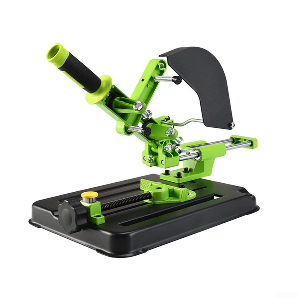 Adjustable Angle Grinder Holder 45 Degree Clamp With Fixed Bracket For Al Alloy And Wrought Iron 100125Mm Green Black 9347817540710