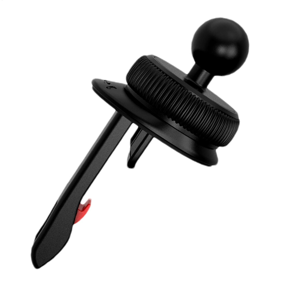 Car Phone Holder With Secure Vent Grip, Rotatable 17Mm Ball Joint And Retractable Hook Design 9347817453393