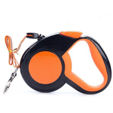 Retractable Leash Reflective For Medium To Large Dogs 360 Degree Rotating Handle Soft Grip 2500 Cm