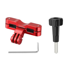 Bike  Bracket for Action 5Pro/ X4/GoPro13 Action Camera Bike  Rail Mount Red
