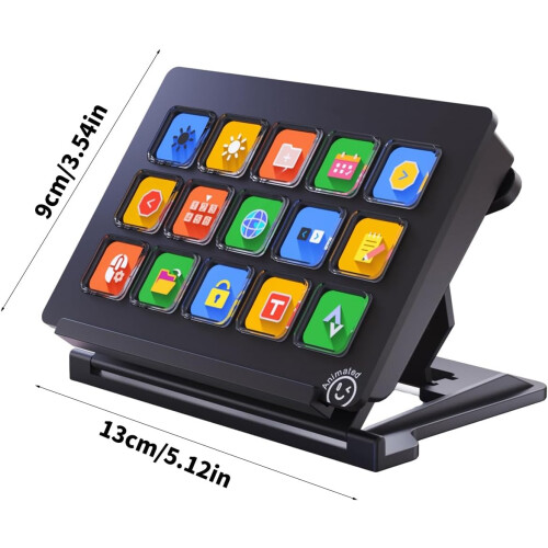 Live Stream Controller with 15 Programmable Buttons for MultiApp Content Creation 2