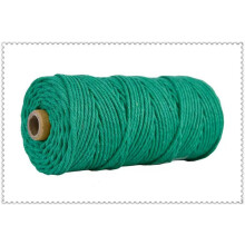 3/4 mm DIY Cotton Cords Macrame Cord For Crafts 200m Grass Green Cotton Twine For Weaving Twisted Textile Rope