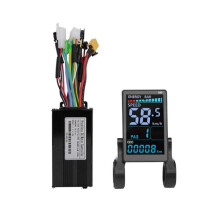 M5 Electric Bike Color LCD Display Meter 36V 48V/26A 9 Sine Wave Controller E Scooter LCD Panel for Mountain EBike