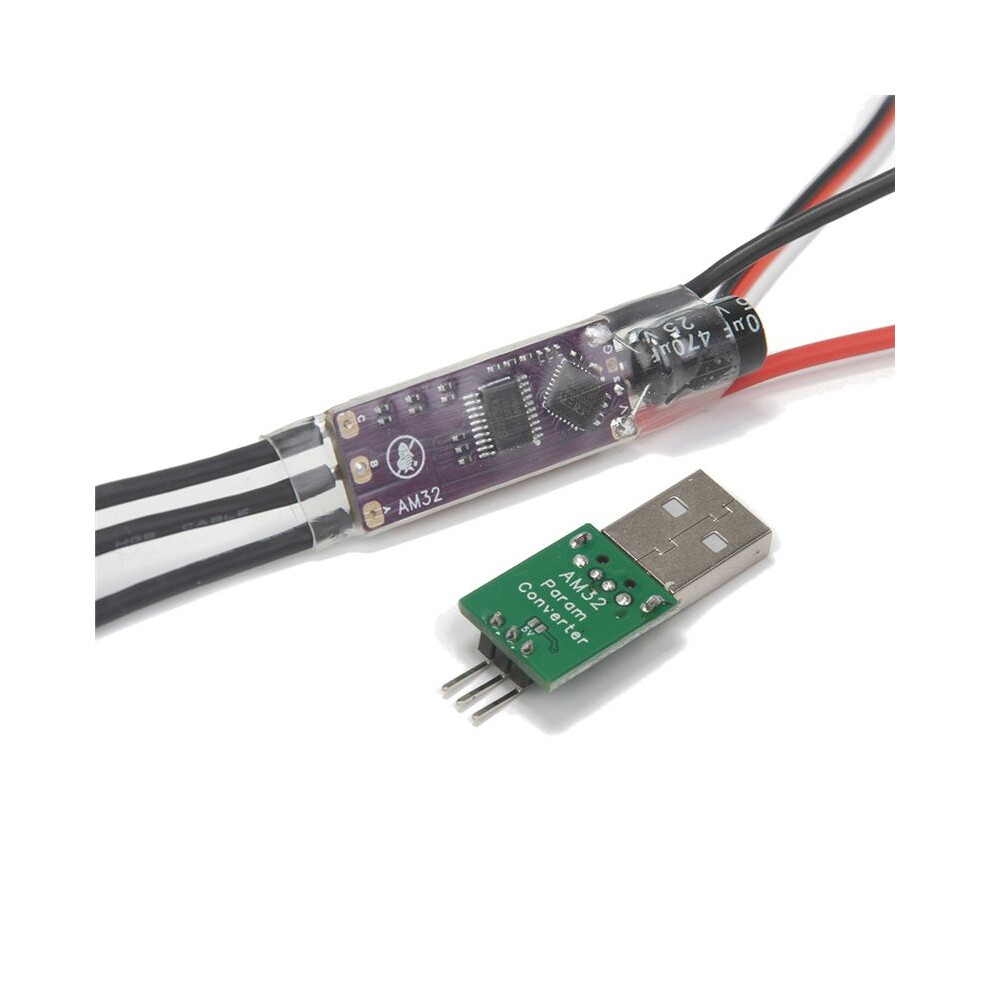 Am32 40A Esc 32-Bit Electronic Speed Controller Signal Cable Support Pwm/Dshot For Rc Car Crawler Dron Brushless Motor 6032439118371