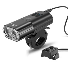 Fahrradlicht 1000 Lumen 4000 MAh Fahrradscheinwerfer Powerbank Taschenlampe Lenker USB-Aufladung Rennrad-Highlight