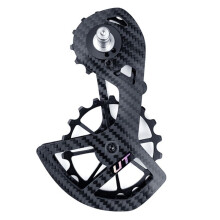 Juego de Ruedas de Polea Jockey de Fibra de Carbono con Rodamiento Cerámico para Bicicleta UT, Guía para Desviadores Traseros de 8000, 8020, 8050,