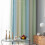 2pc Gradient Star Pattern Double Layer Blackout Curtain 100*130cm to 134*270cm 3