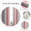 2pc Gradient Star Pattern Double Layer Blackout Curtain 100*130cm to 134*270cm 4