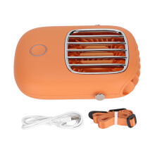 Reisventilator voor warme dagen, USB-oplaadbare persoonlijke ventilator, lichtgewicht ontwerp, 3 snelheidsstanden, opvouwbare standaard, stille