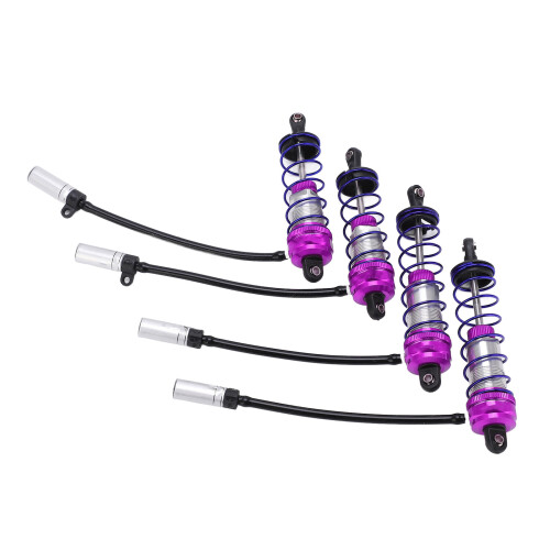 4Pcs Stoßdämpfer 92mm Vorne 105mm Hinten Öl