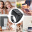 Bluetooth Remote Control FingerRing Wireless Page Turner for Smartphones and EReaders, Black 2