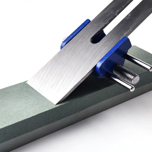 Knife and Scissors Sharpener with Precision Sharpening Stone for Kitchen and Garden Tools 2