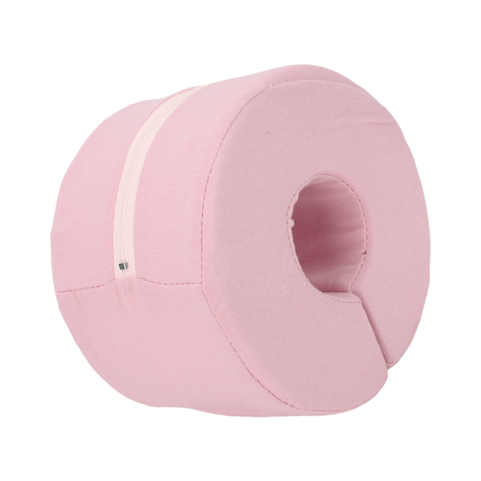 Pink Foot Elevation Pillow for Injury Recovery 17x17x11.5cm
