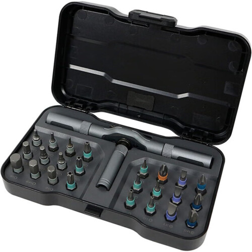24 in 1 Precision Ratchet Screwdriver Set with Magnetic Tips for Electronics 2