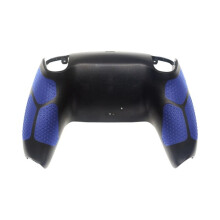 Coque Arrière Inférieure pour Manette pour PS5 BDM-010/020/030/040/050 Poignée Antidérapante de Remplacement pour PS5 Manette Bleu
