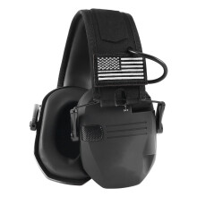 Earmuffs Impact Sound Ear Protection Anti-Noise Ear Muff for Outdoor Workplace Hearing Protection A
