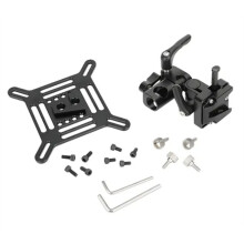 Regolabile per Supporto per Monitor VESA con Adattatore Baby Pin A Sgancio Rapido da V-Lock A C-Stand, Supporta Monitor da 13 A 32 Pollici
