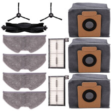 Pour les Pièces de Rechange Du Robot pour X8 Pro, Brosse à Rouleau Principal, Filtre Hepa, Tampon de Vadrouille, Sac à Poussière en Tissu,