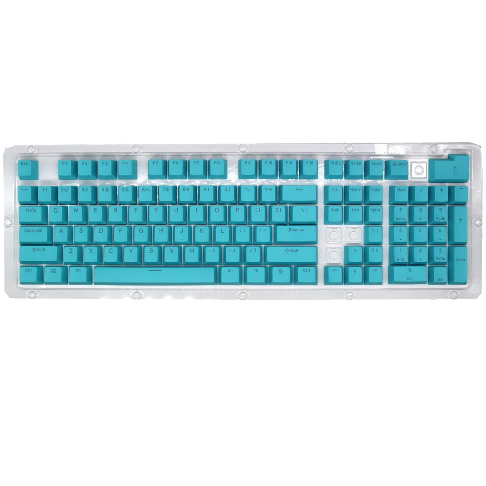 Mechanical Keyboard Keycaps Pbt Set With Ergonomic Design For Enhanced Typing Comfort Dark/Blue 9382693302168