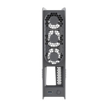 Voor PS5 Slim Geüpgraded Koelstation 3Koelventilator RGB USB voor PS5 Slim /Pro Disc Digital Edition Console Accessoires B
